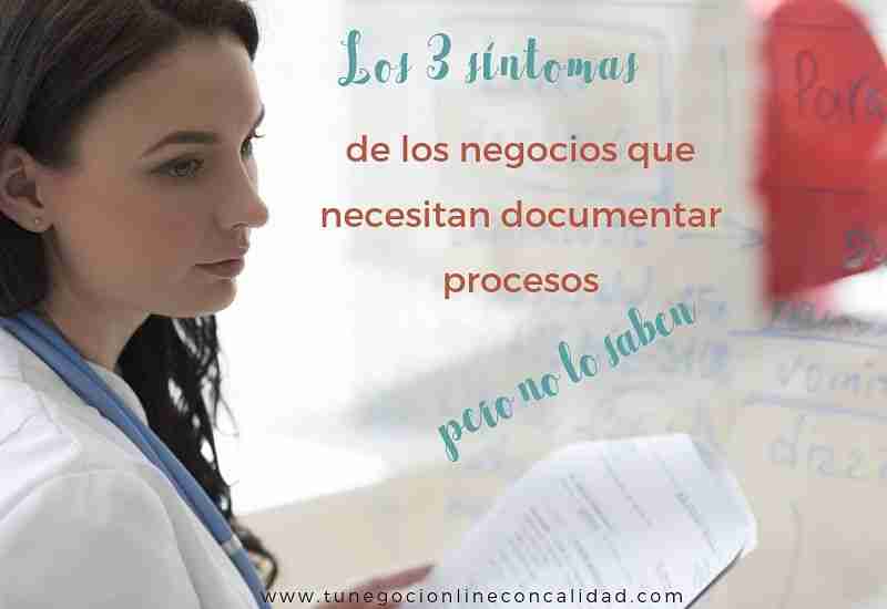 documentar procesos