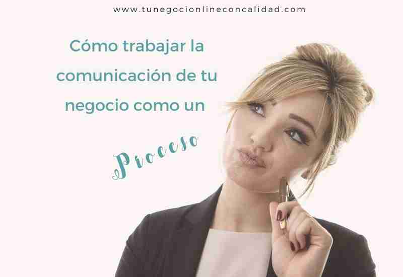 el proceso de comunicación